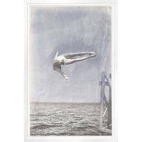 Indigo Stained Mid Dive-Large