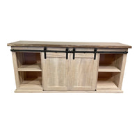 Live Edge Media Console