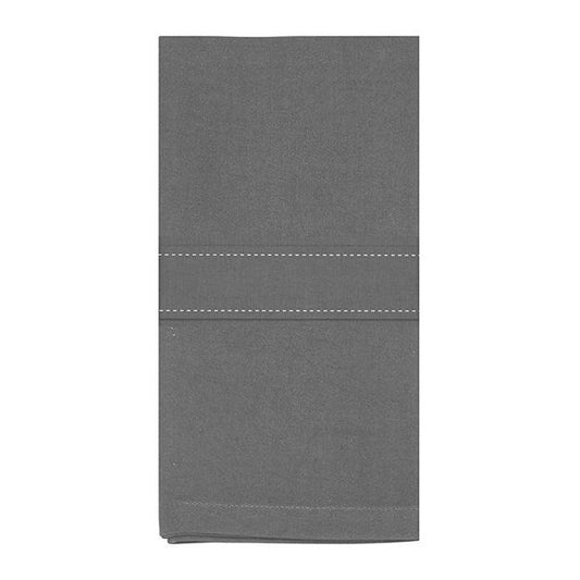 Solid Charcoal Napkins Set of 4