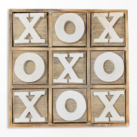 Tic Tac Toe Natural/White