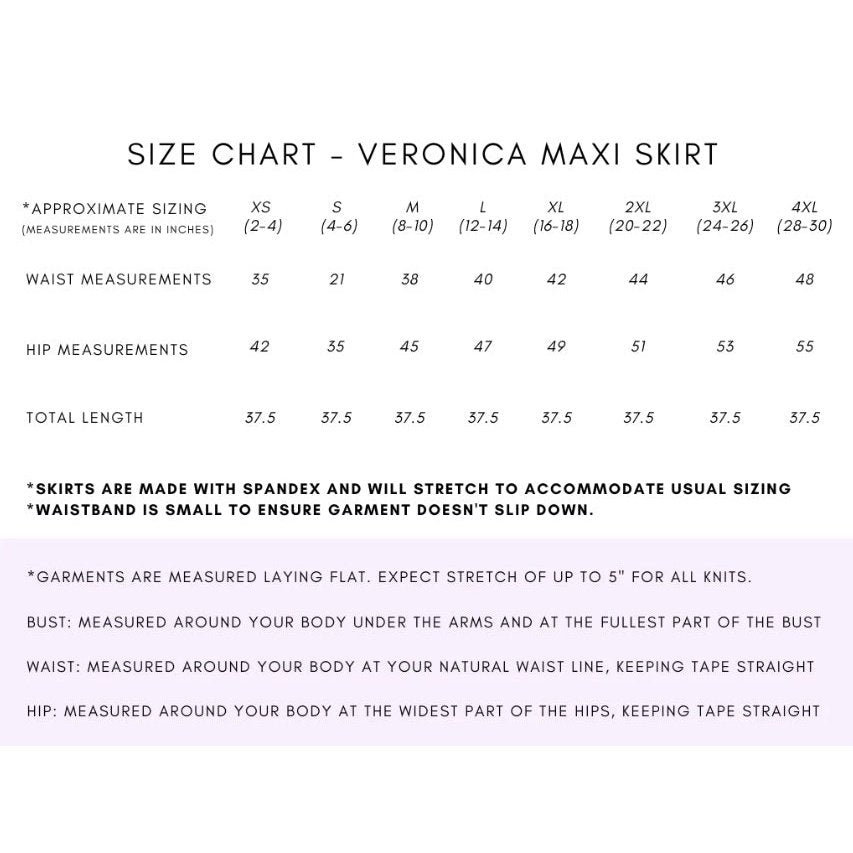 Veronica Maxi Skirt
