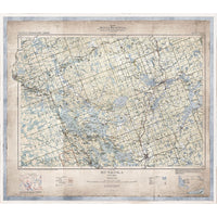 Map - Muskoka 1937
