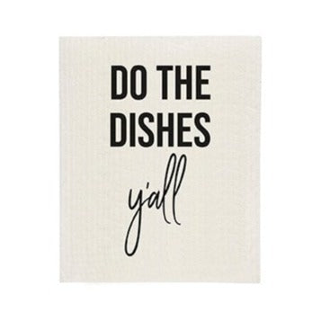 Do the Dishes Y'all Sponge Cloth