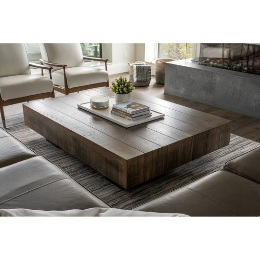 Lake Vernon Plank 66"x48" Coffee Table